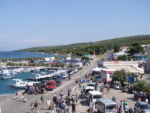 Supetar sull'isola brac in croazia — Foto Stock