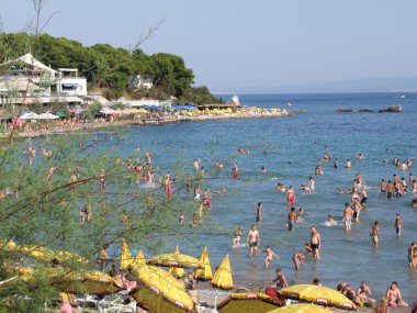 plaj bacvice Split - Hırvatistan