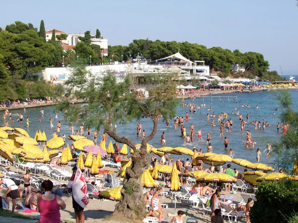 Playa de Bacvice en Split - croacia — Foto de Stock