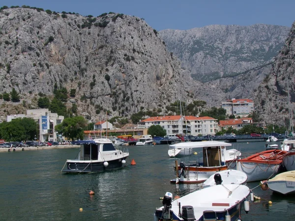 Port omis en crotia - rivière rétine — Photo