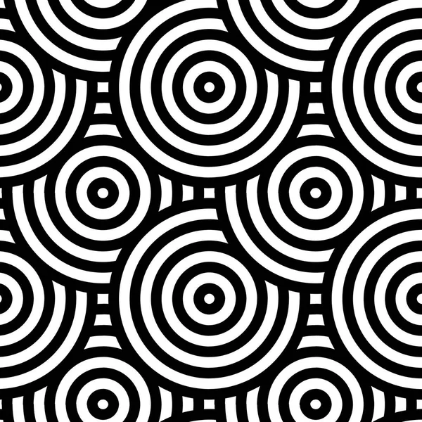 Beautiful abstract background with black and white circles. Place for text, trending content.