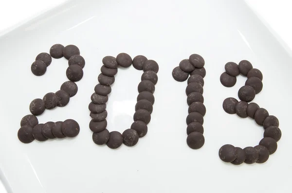 Αριθμούς της σοκολάτας — Φωτογραφία Αρχείου