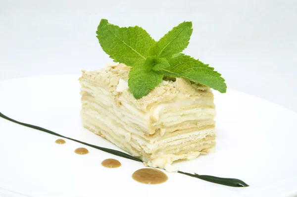 Piece of layer cake — Stock Photo, Image