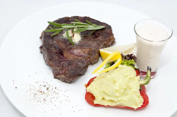 Grilled steak — Stock Photo, Image