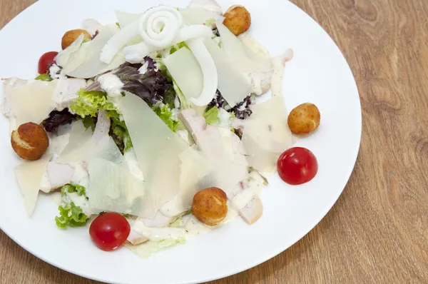 Salada com legumes, — Fotografia de Stock