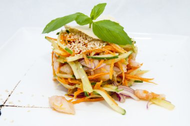 lahana salatası ve sebze