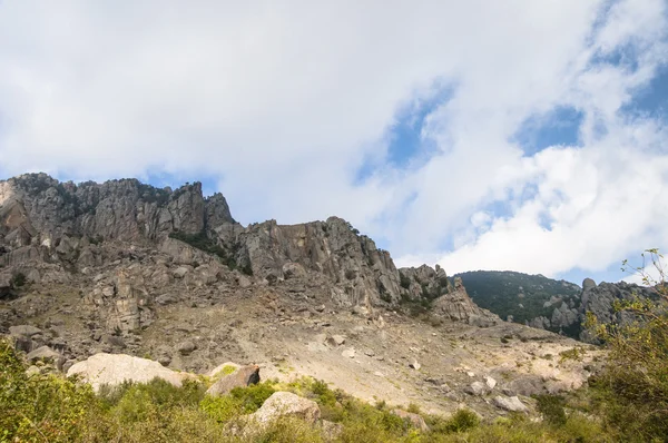 La Crimea montañosa en Ucrania — Foto de Stock