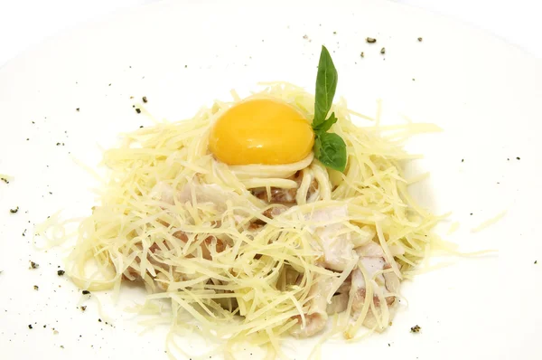 Spaghetti with vegetables — Stock Photo, Image