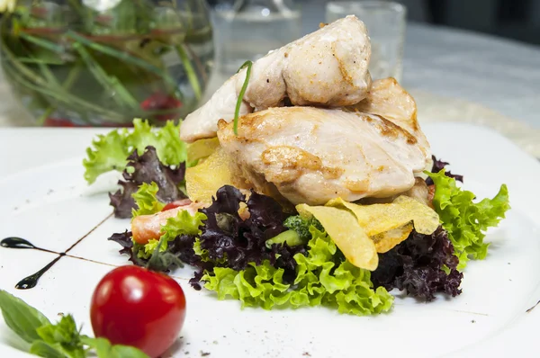 Kycklingsallad — Stockfoto