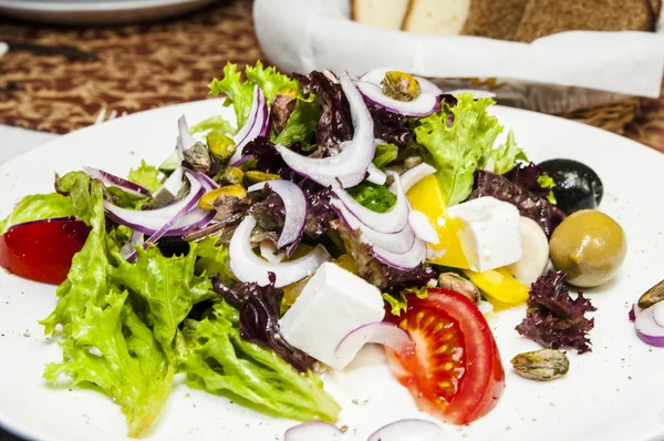 Greek salad — Stock Photo, Image