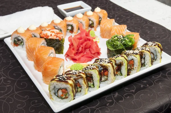 Japanse sushi Rechtenvrije Stockfoto's