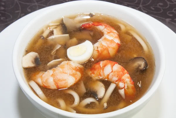 Japanese soup — Stock Image Japanese soup Royalty Free Stock Photos