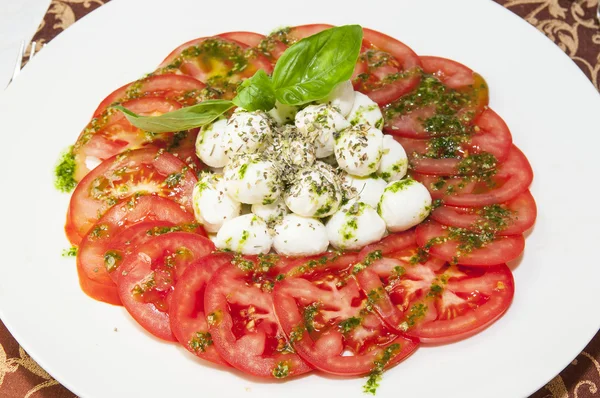 Tomate y queso — Foto de Stock