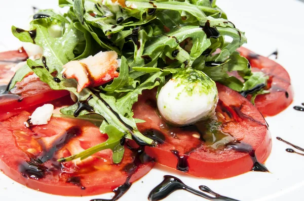 Tomato and cheese — Stock Photo, Image