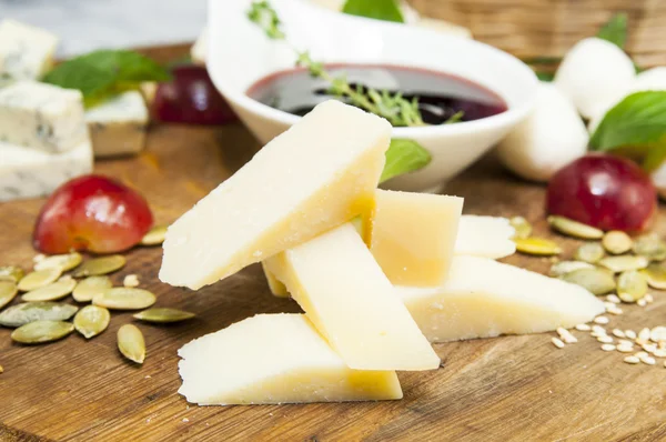 Assiette au fromage — Photo
