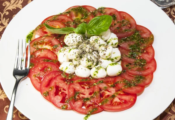 Tomate y queso — Foto de Stock