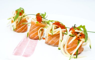 otlar ile balık böreği