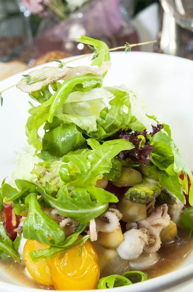 Восьминіг салат — стокове фото