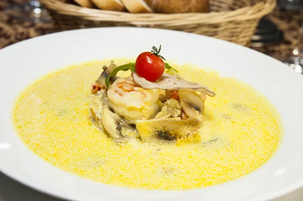 Zuppa di gamberetti — Foto Stock