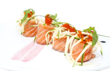 otlar ile balık böreği