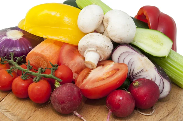 Warzywa i grzyby — Zdjęcie stockowe