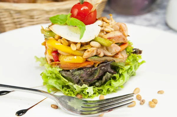 Ensalada de verduras y verduras — Foto de Stock