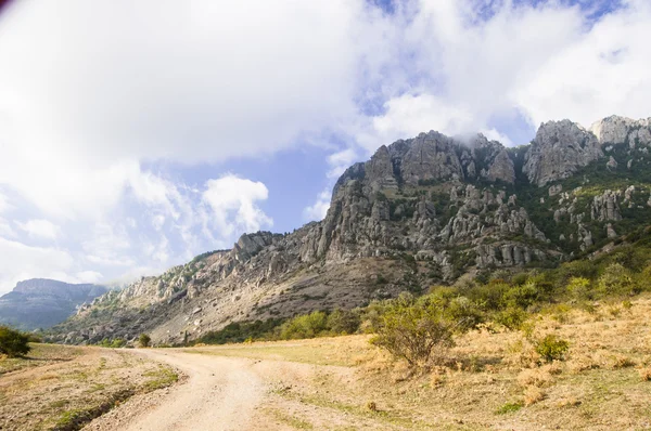 La Crimea montañosa en Ucrania — Foto de Stock