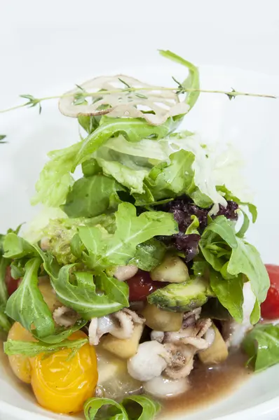 Octopus sallad — Stockfoto