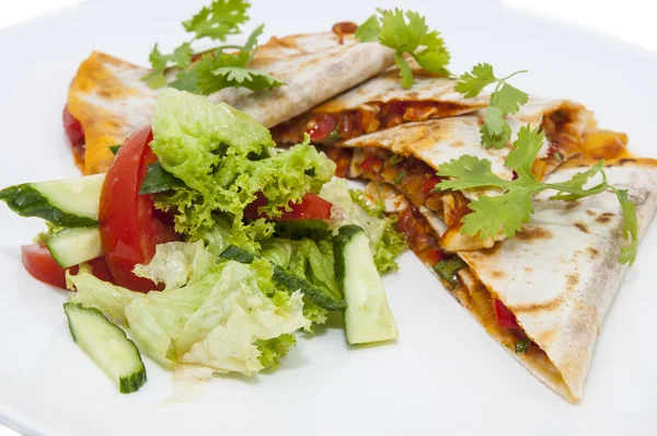 Comida de cozinha mexicana — Fotografia de Stock