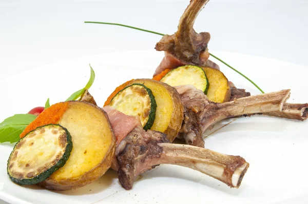 Roasted veal rib — Stock Photo, Image