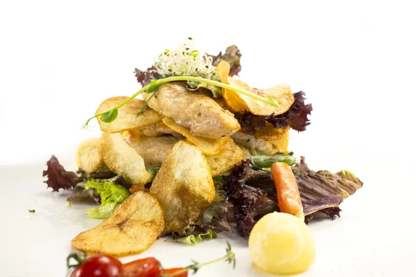 Kycklingsallad — Stockfoto