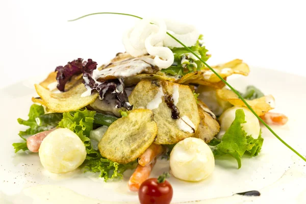 Kycklingsallad — Stockfoto