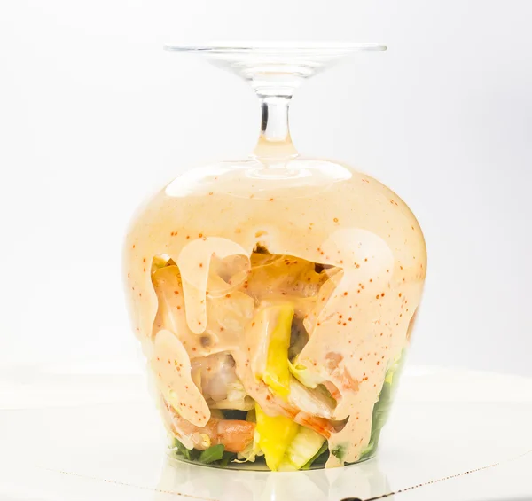 Cocktail salad — Stock Photo, Image