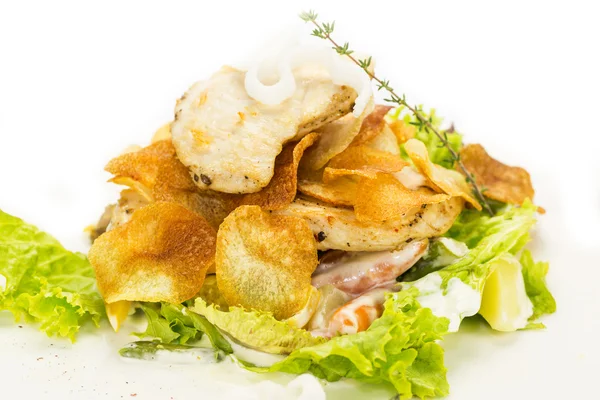 Salada de frango — Fotografia de Stock