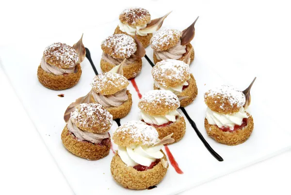 Profiteroli — Foto Stock