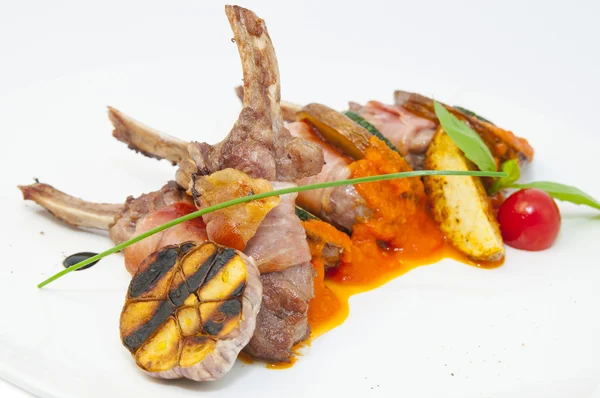 Costilla de ternera asada — Foto de Stock