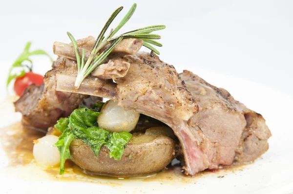 Braised ribs calf — Stock Photo, Image