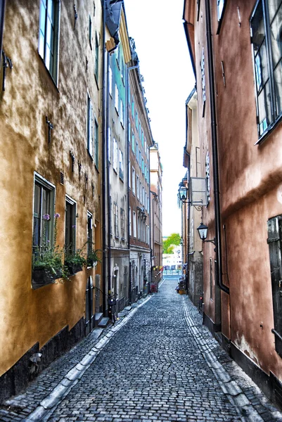 Rua em Estocolmo — Fotografia de Stock