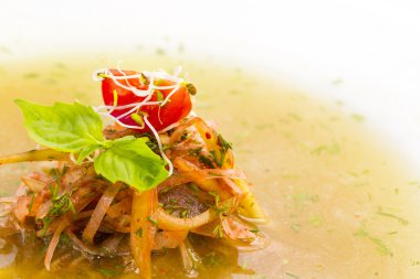 Meksika çorbası püre