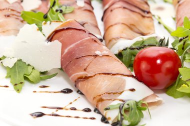 et ve Yeşiller ile rulo