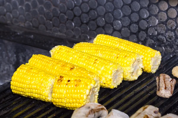 Cooking corn — Stock Photo, Image