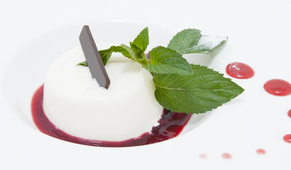 Creamy chocolate desserts — Stock Photo, Image