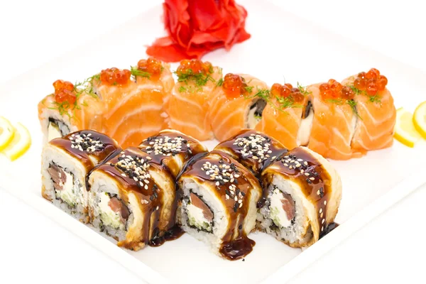 Sushi japonés — Foto de Stock