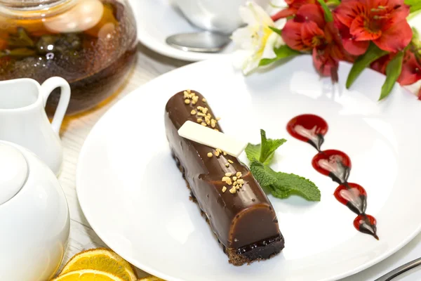 Çikolatalı sufle — Stok fotoğraf