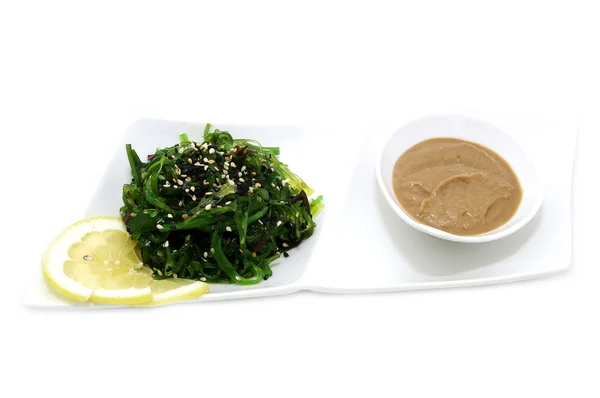 Salad with exotic marine algae — Stock Photo, Image