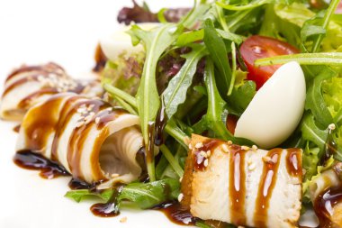 et ve Yeşiller ile rulo