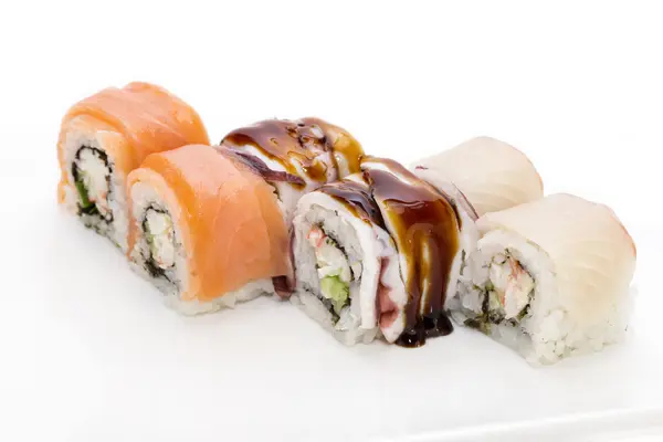 Japanese rolls — Stock Photo, Image