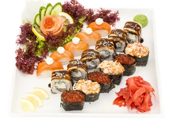 Sushi japonés — Foto de Stock