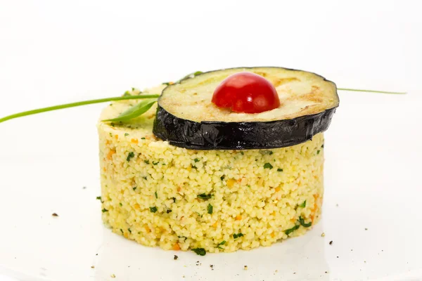 Couscous embellished — Stock Photo, Image