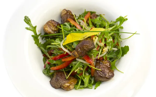 Ente mit Rucola — Stockfoto